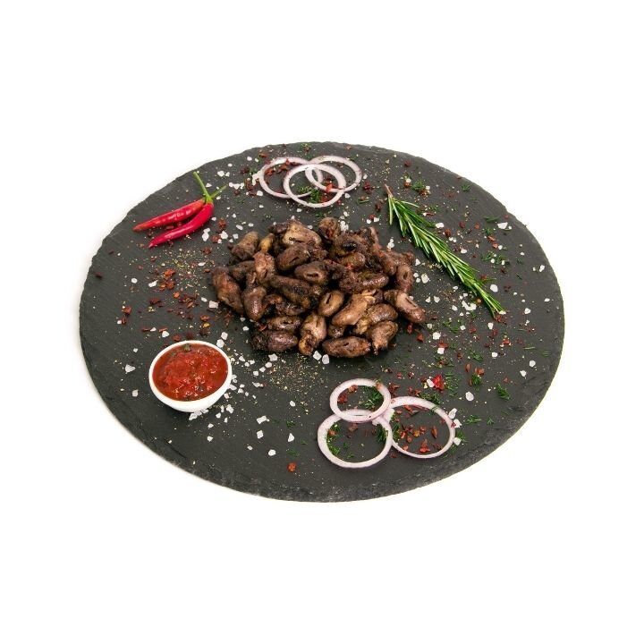 Шашлык из куриных сердечек 200г